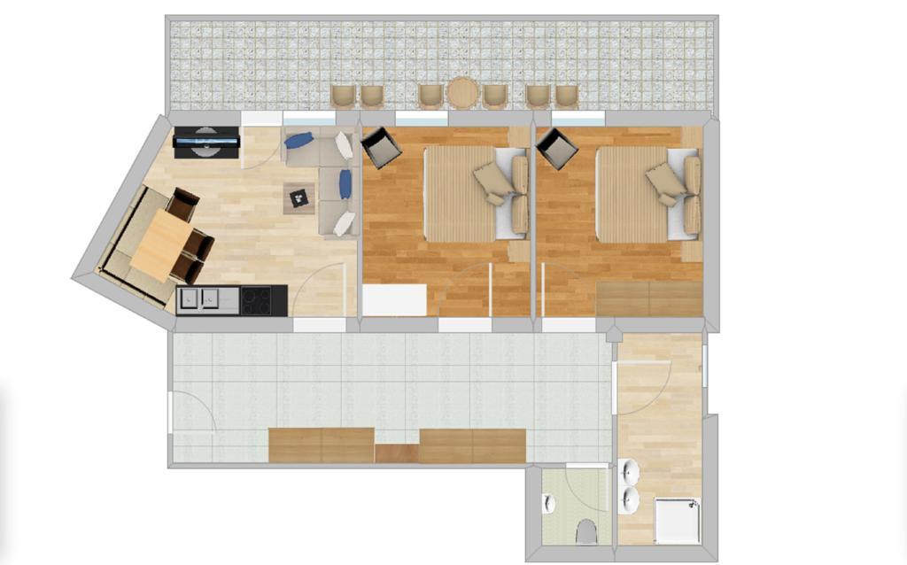 Apart Sunnbichl Nauders Quarto foto